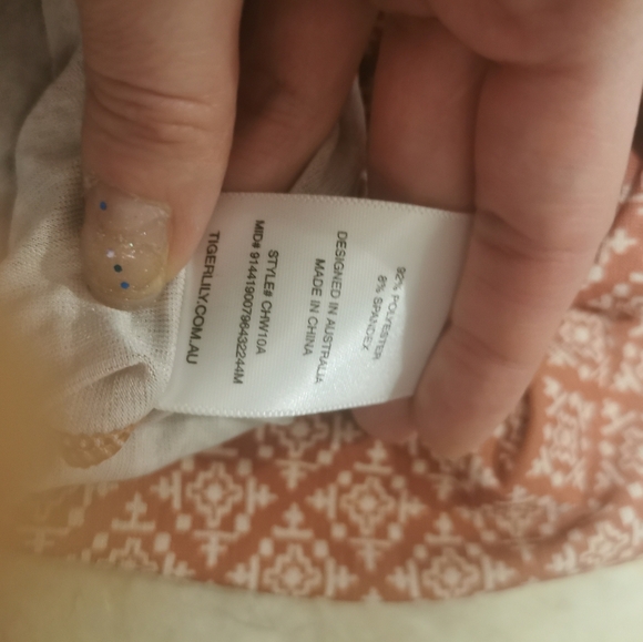 Tigerlily mini  dress bnwt size 8 - Picture 4 of 6